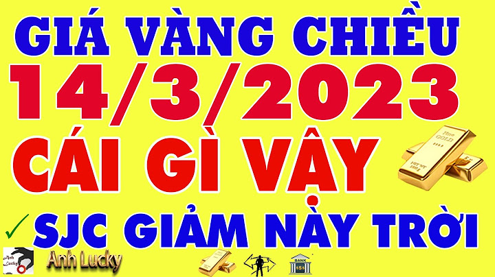 Gia va ng hôm nay 14-3-2023 la bao nhiêu năm 2024