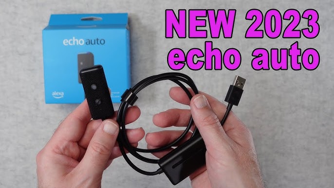 20230711  Alexa Echo Auto, Unboxing, Installation, Explanation 