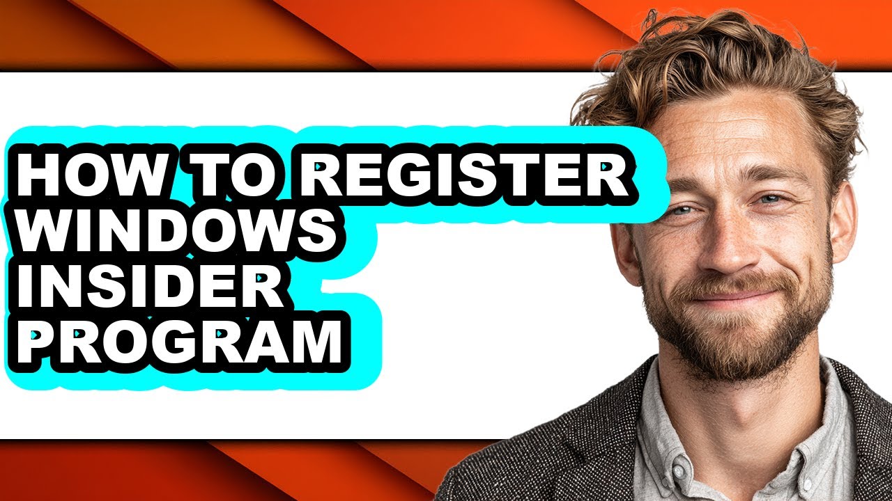 How to Register Windows Insider Program (updated) - YouTube