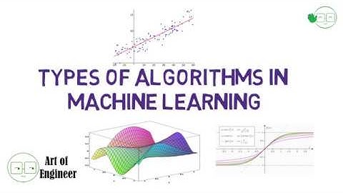 Machine Learning #2; Types of Algorithms in Machine Learning