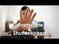 Frameratefps  shutter speed dari