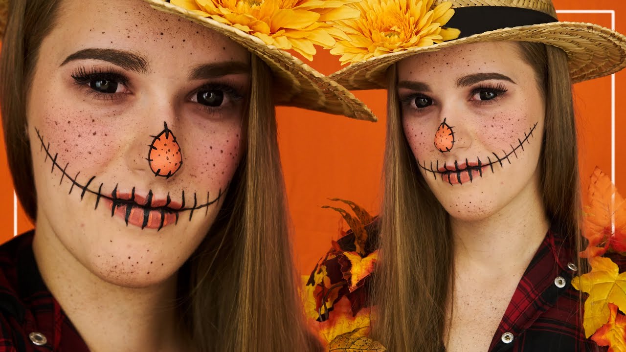 Halloween Vogelscheuche Maske - Gruselige Gesichtsbedeckung Aus Sackleinen