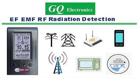GQ EMF 390 Introduction EMF meter  RF 5G Detector   to know how Much EMF RF Radiation Are We Exposed