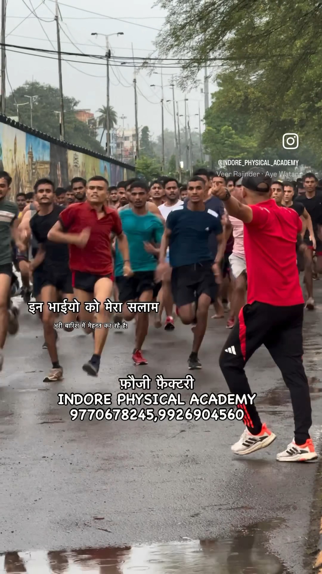 Indian Army 1600 Meter Running Practice 4:40 Shorts Video 9770678245