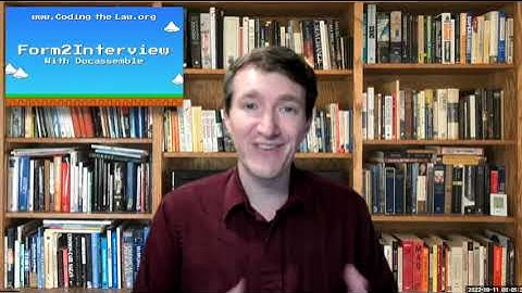 Form2Interview: The Document Assembly Line