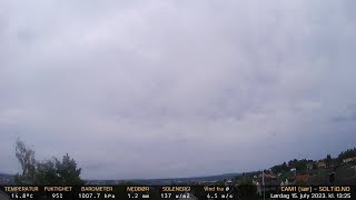 Timelapse Cam 1 - 15. juli 2023