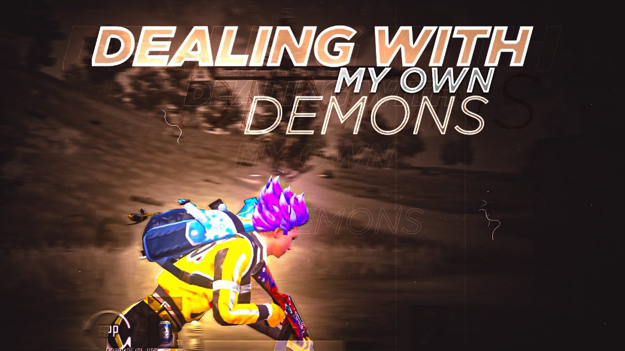 DEALING WITH MY OWN DEMONS ! POWER OF MI ! BGMI MONTAGE ! GLiMPSE GAMING