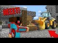 ЭТОТ БУЛЬДОЗЕР УНИЧТОЖИЛ МОЙ ДОМ В МАЙНКРАФТ 100% ТРОЛЛИНГ ЛОВУШКА MINECRAFT ЭКСКАВАТОР СНЁС МОЙ ДОМ