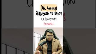 ABC Analysis of Economics | CA Foundation | MVSIR #cafoundation #caexams