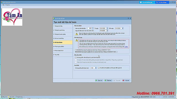 Cách sửa ngày bắt đầu hạch toán trong misa năm 2024