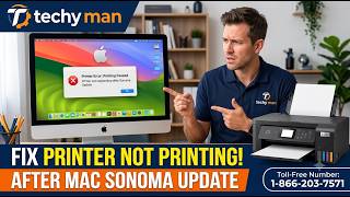 Information How to Fix Printer Not Printing After macOS Sonoma Update | Mac Printer Troubleshooting Guide