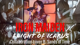 IRON MAIDEN - Flight of Icarus (ft. Sands of Time, from Chile) #ironmaidencover