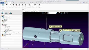 Indexing machining 3+2 Axis