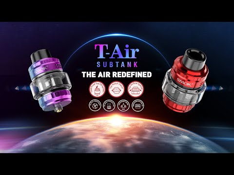 T-Air Subtank 5ml Smok - Tank Verdampfer - vers. Farben... Video