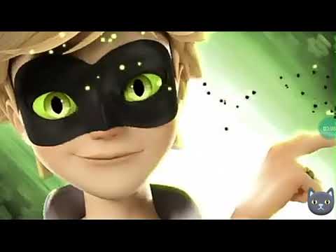 ladybug e cat noir se transformando juntos - YouTube