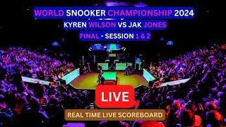 2024 World Snooker Championship Final LIVE Score UPDATE Today Session 2024 Live