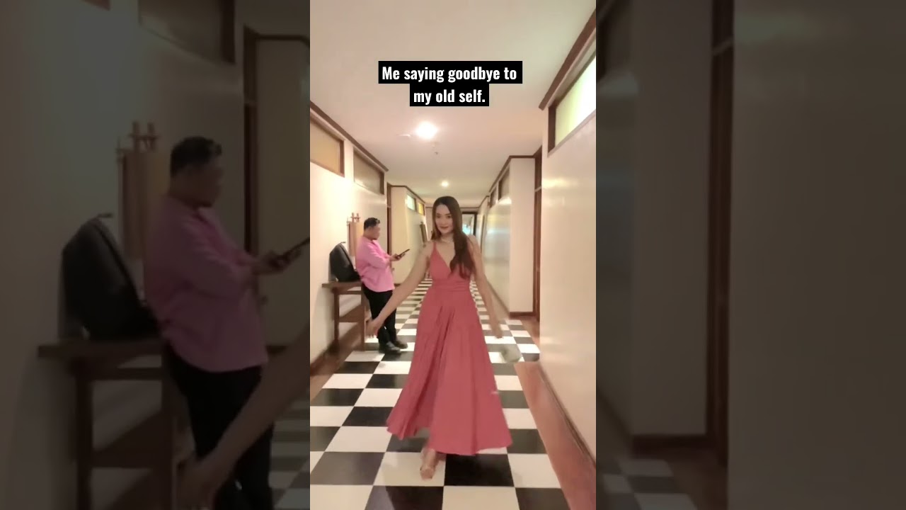 Me saying goodbye to my old self.