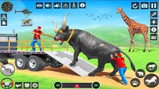 Wild Animals Transport Truck Simulator - Animals Transporter Truck Driver - Android GamePlay screenshot 1