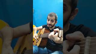 Video thumbnail of "Aye Mere Humsafar | Aamir Khan | Udit Narayan | Guitar Lesson | Ramanuj Mishra | #shorts"