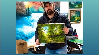 Surprise Visit That Changed My Day | Inspiring Story | Paintings By Justin