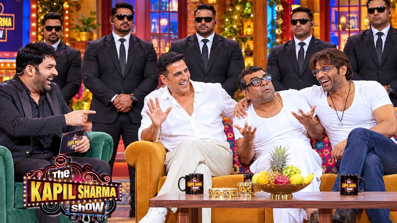 Baburao की खुली धोती! Kapil के शो में Akshay, Suniel, Paresh का धमाल | The kapil sharma show