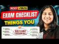 KCET 2026 Exam Checklist 📝 | Things You MUST Carry to Exam Hall 🔥