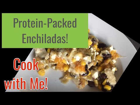 Enchiladas | Cook with Me!| Vegetarian Recipes
