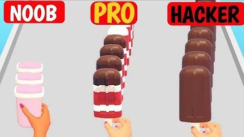 NOOB vs PRO vs HACKER In Popsicle Stack