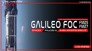 LIVE! SpaceX Final B1060 Flight | Galileo FOC FM25 & FM27 Launch