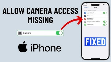 Fix iPhone Not Showing Allow Access to Camera Toggle for Apps (iOS 18)