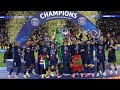 حكيمي يحصد لقب دوري الأبطال للمرة الثالثة بعد فوزه مع باريس سان جيرمان أمام أرسنال