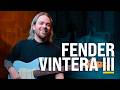 Présentation de la nouvelle série FENDER Vintera III