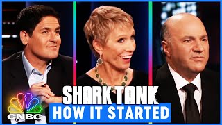 Mr. Wonderful Eats Up Mark Cuban And Plates A Deal | Shark Tank: How It Started | CNBC Prime