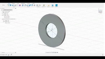 Fusion 360 | Design Learn-Along Number One | Washer