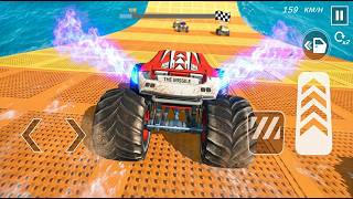 Monster Truck Stunt Racing - Extreme Mega Ramp Driver Simulator Game - Car Game  Android Gameplay screenshot 5