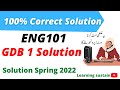 ENG101 GDB 1 Solution Spring 2022 l ENG101 GDB 1 2022 l ENG101 GDB l ENG101 GDB 1 Solution 2022