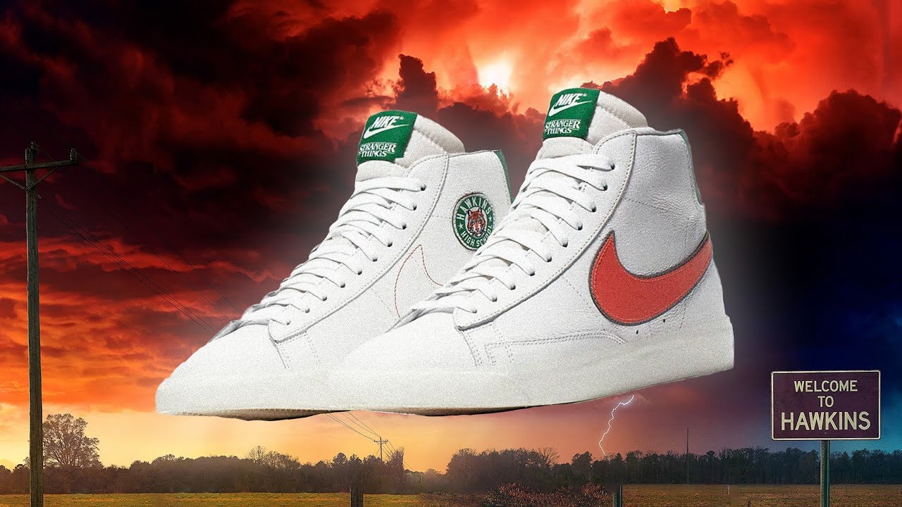 blazer stranger things nike