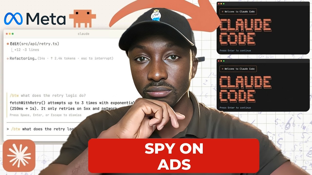 How I Scrape Facebook Ads Library with Claude - YouTube
