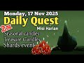 Sky Daily Quest today - Golden Wasteland 17 nov 2025 | Sky Children of the Light | Sandwichies Ch