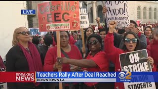LAUSD, Teachers Union Reach Deal To End Teachers Strike
