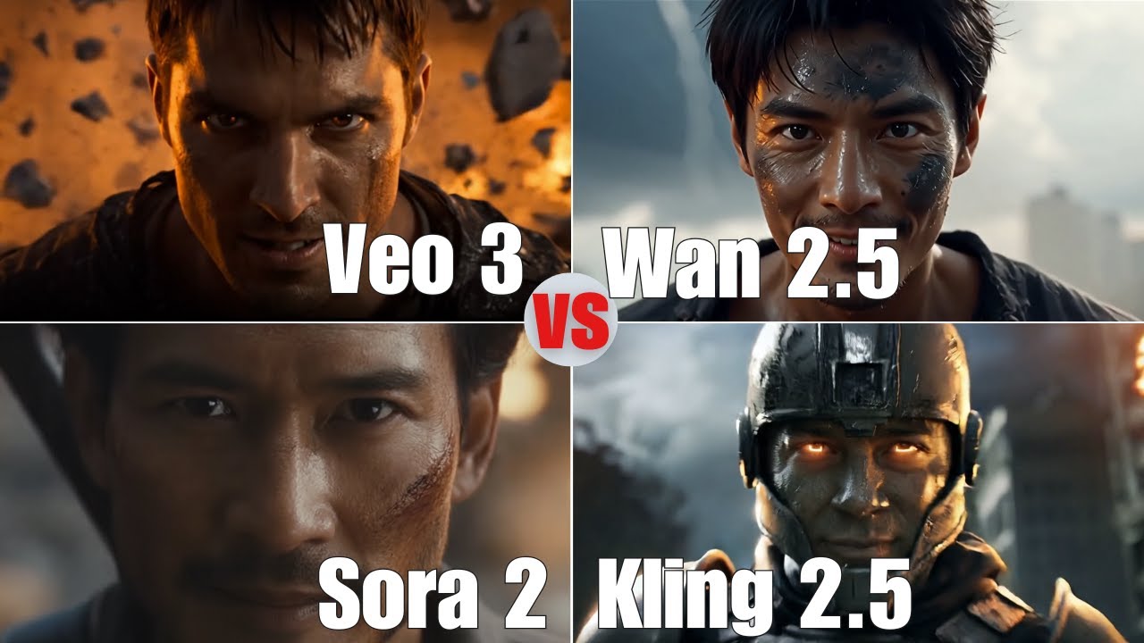Sora 2 vs Veo 3 vs Kling 2.5 vs Wan 2.5: The ULTIMATE AI Video ...