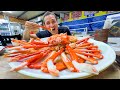 Red Snow Crab!! 🦀 GIANT CRAB RAMEN + Street Food in Korean Seafood Capital!
