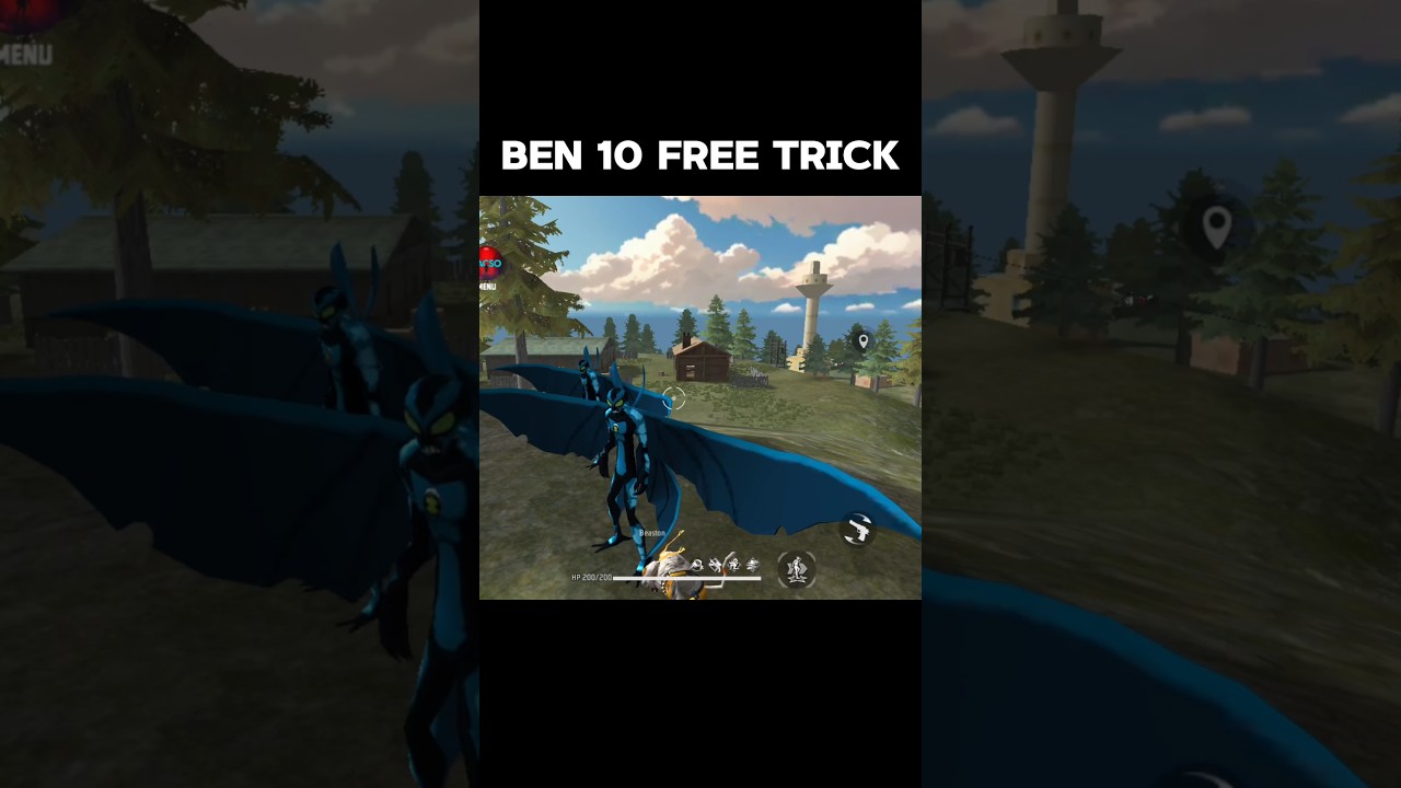 FREE FIRE BEN 10 FREE TRICK IN TAMIL 😨😱 