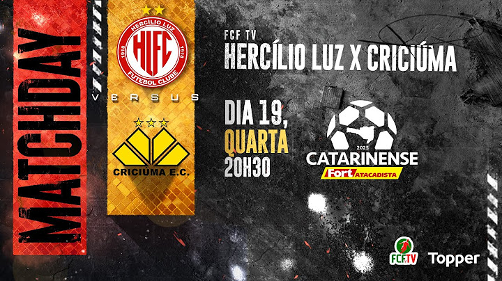AO VIVO | HERCÍLIO LUZ X CRICIÚMA | CATARINENSE FORT ATACADISTA 2025