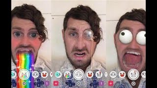 How To Use Animated Filters & Stickers On Snapchat Stories by Sparkling, Flashing, Blooming screenshot 5