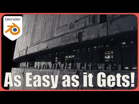 Easy Sci-Fi Structures And Panels | Blender Tutorial