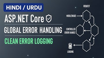 ASP.NET Core Global Error Handling Middleware in हिन्दी/اردو | Clean Error Logging | #CodeWithSherry