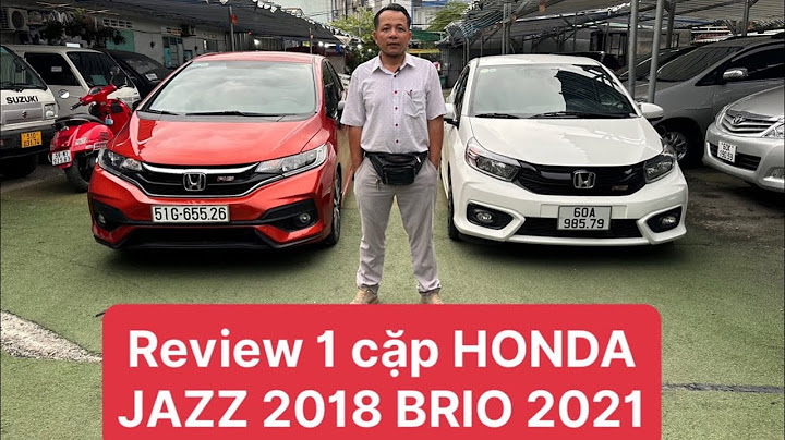 So sánh honda jazz và brio năm 2024