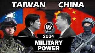 Taiwan vs China Military Power 2024 | China vs Taiwan Military Power Comparison 2024