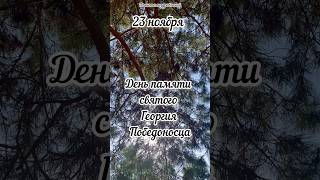 23 ноября день памяти святого Георгия Победоносца #23ноябряденьпамятигеоргияпобедоносца